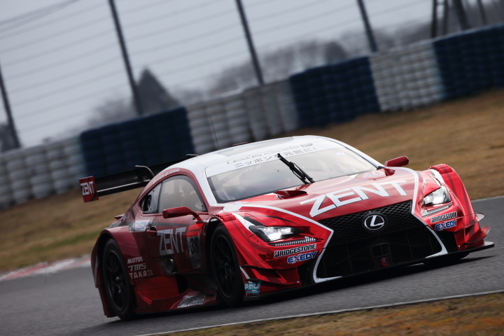 岡山ファン感謝デー公式テスト4回目: 立川祐路／石浦宏明組（ZENT CERUMO RC F）