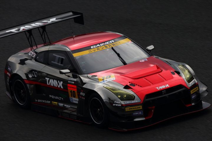 岡山ファン感謝デー公式テスト4回目: アンドレ･クート／千代勝正組（GAINER TANAX GT-R）