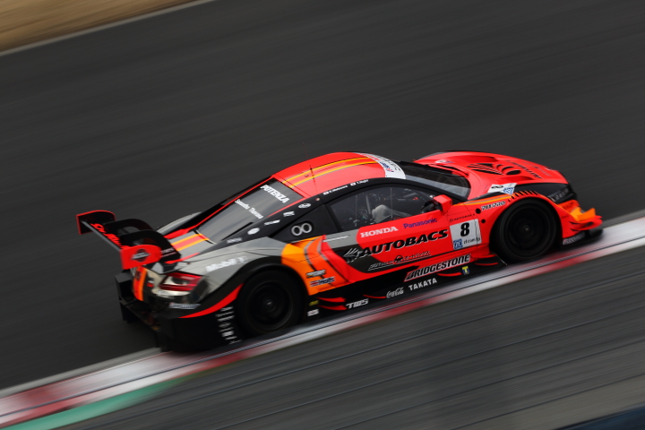 岡山ファン感謝デー公式テスト4回目: 松浦孝亮／野尻智紀組（ARTA NSX CONCEPT-GT）