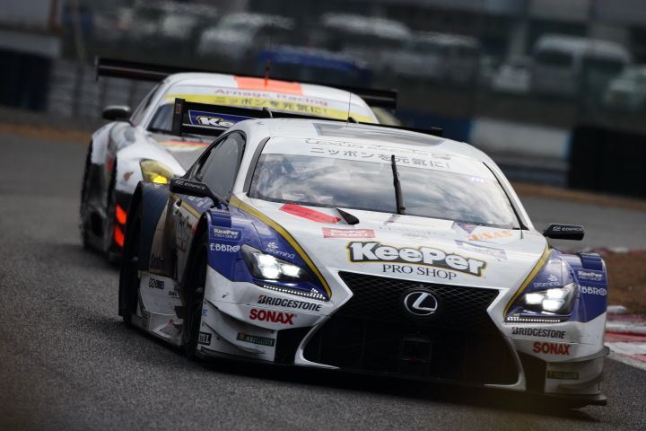 岡山ファン感謝デー公式テスト4回目: アンドレア･カルダレッリ／平川亮組（KeePer TOM'S RC F）