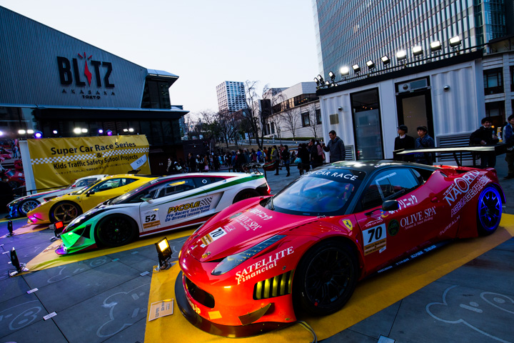 キッズプロジェクト＆2014シリーズ表彰式: 展示マシン