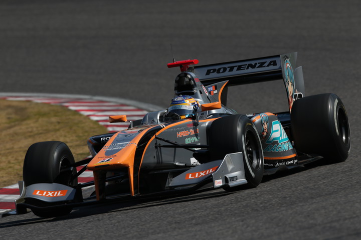 オープニングラップ参加車両ラインナップ: CarNo.38 石浦宏明（P.MU/CERUMO・INGING）