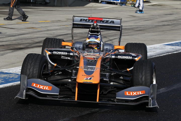 ファン感謝デー公開テスト: 3位は石浦宏明（P.MU/CERUMO・INGING SF14）