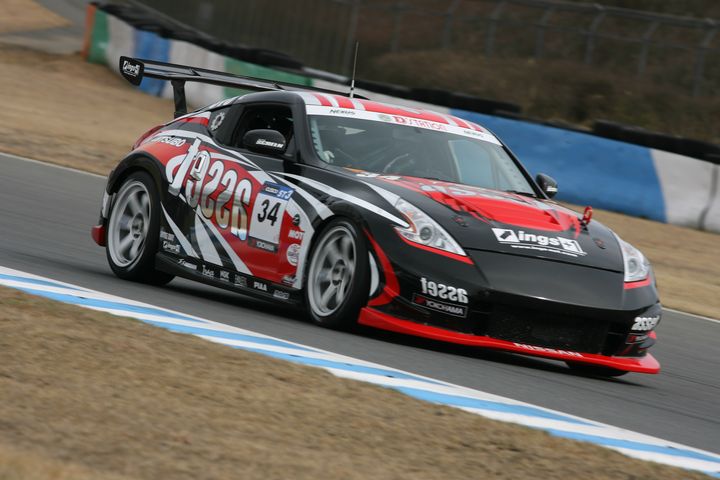 ST-3クラスポールポジションは前嶋秀司／佐々木雅弘／松原怜史／佐藤公哉組（asset ingsテクノZ34）