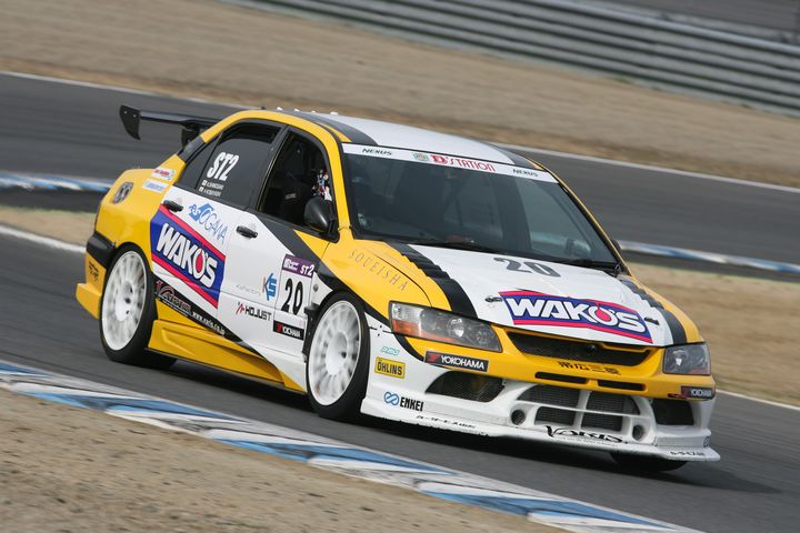 ウォームアップ: ST-2クラストップタイムは下垣和也／小林且雄／松本武士／伊藤勝一組（RSオガワADVANランサー）