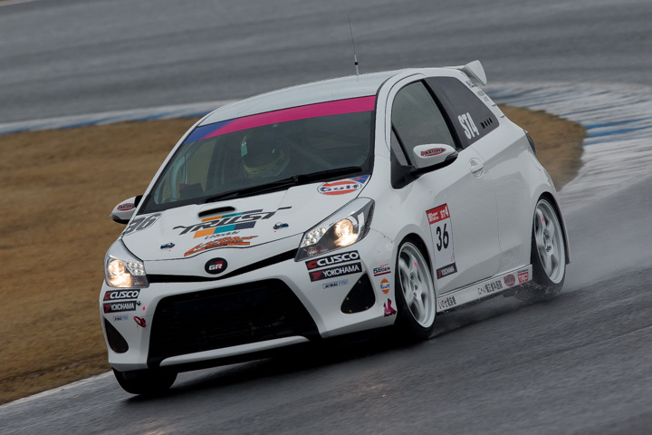 テストデー: TOYOTA Vitz GRMN Turbo（ターマック・プロレーシングチーム）