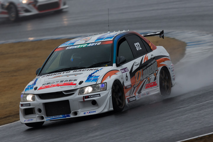 テストデー: ST-2クラストップタイムはシンリョウレーシングチームのMITSUBISHI LANER EVOLUTION IX