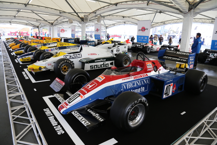 ファン感謝デー: ホンダのF1マシンたち