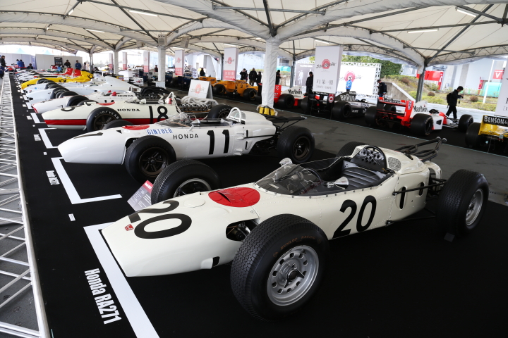 ファン感謝デー: ホンダのF1マシンたち