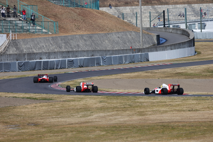 ファン感謝デー: マクラーレンホンダの編隊