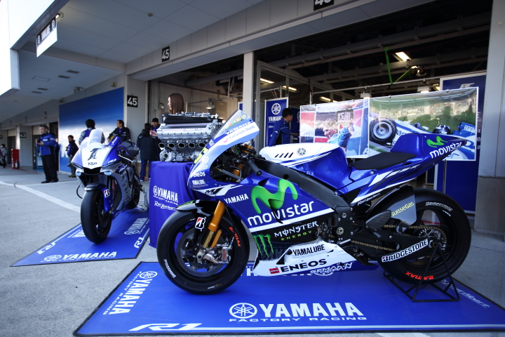 ファン感謝デー: モトGPマシン