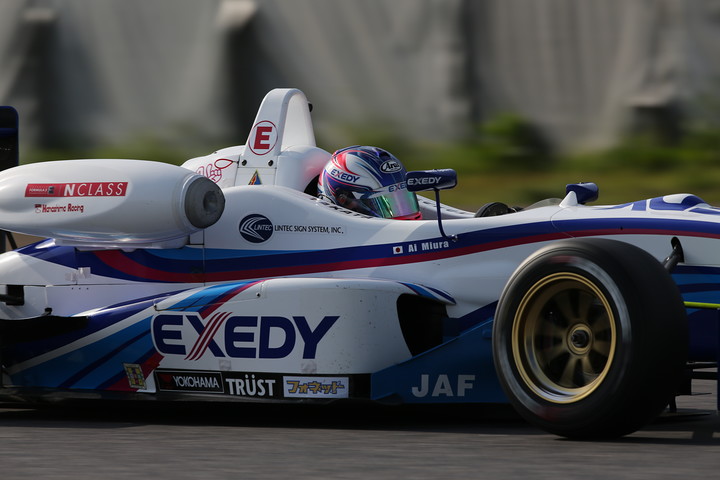 Nクラス優勝は三浦愛（EXEDY RACING F307）