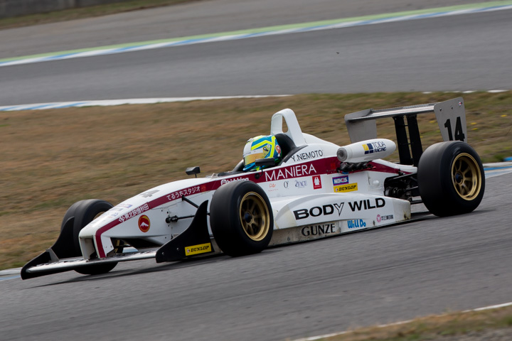 決勝2位は根本悠生（GUNZE ZAP F108）