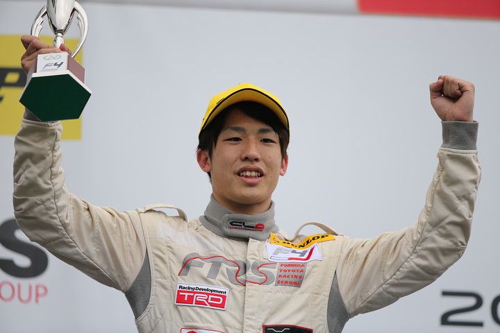 2位に入った坪井翔（FTRSスカラシップF4）