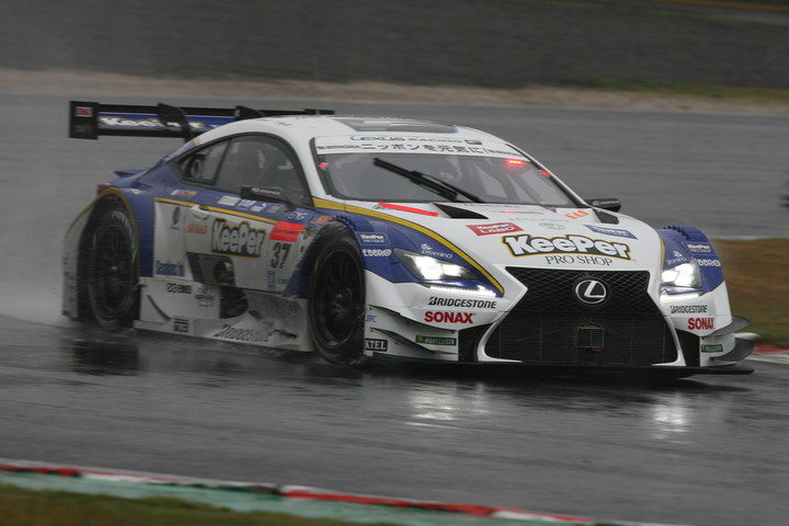 GT500クラストップタイムはKeePer TOM'S RC Fのアンドレア・カルダレッリ／平川亮組