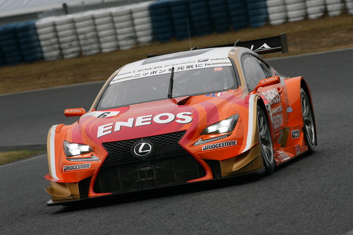 公式練習GT500クラストップタイムはENEOS SUSTINA RC Fの大嶋和也／国本雄資組