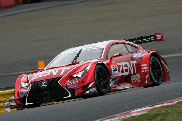 GT500クラス予選3位はZENT CERUMO RC Fの立川祐路／石浦宏明組