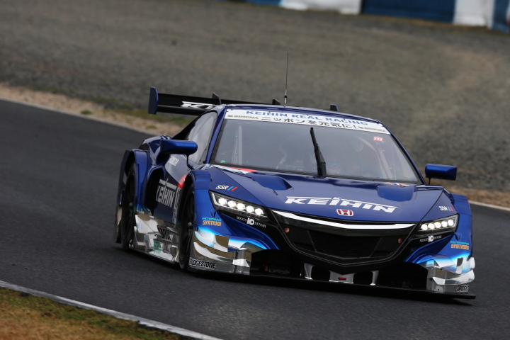 公式練習: GT500クラス・KEIHIN NSX CONCEPT-GT（塚越広大／武藤英紀組）