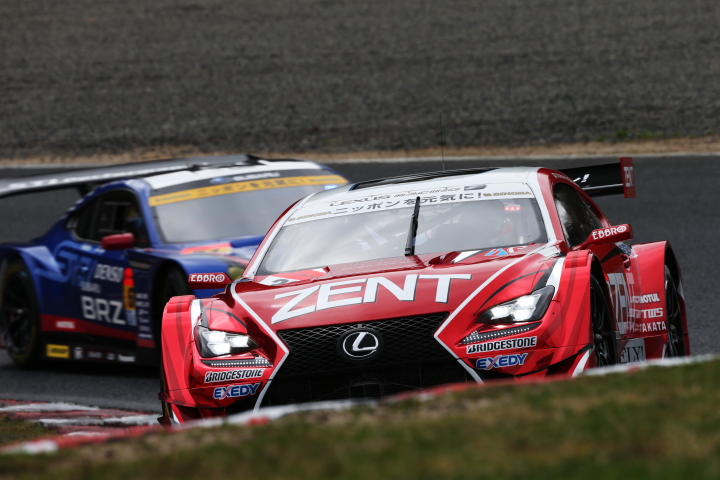 公式練習: GT500クラス・ZENT CERUMO RC F（立川祐路／石浦宏明組）