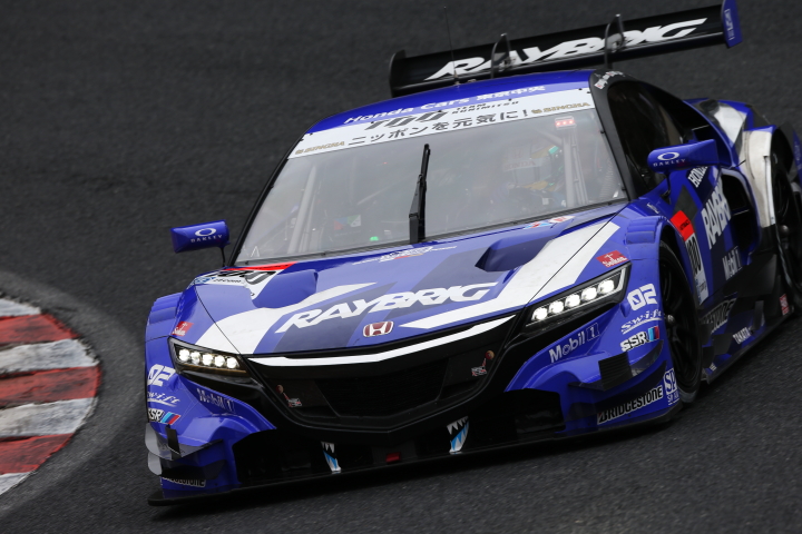 公式練習: GT500クラス・RAYBRIG NSX CONCEPT-GT（山本尚貴／伊沢拓也組）