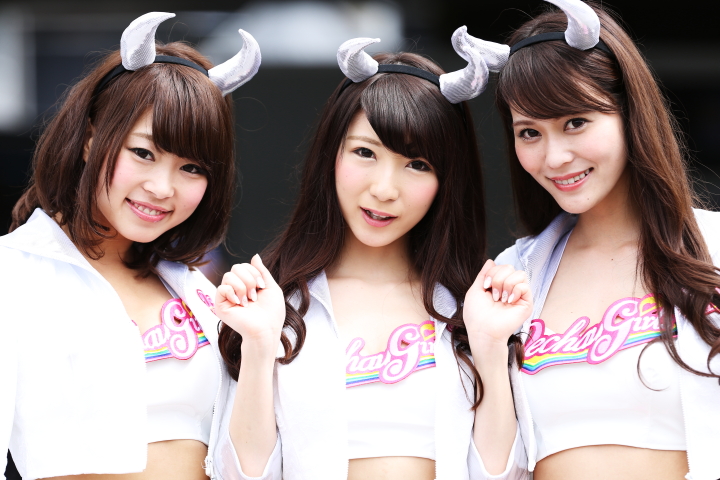 ピットウォーク: レースクイーン