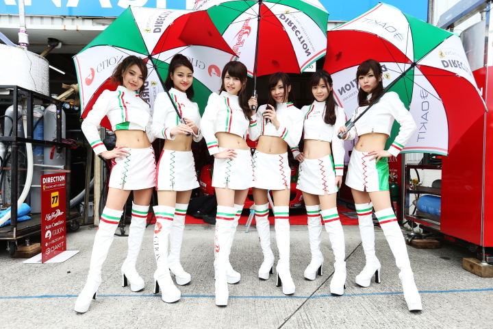 ピットウォーク: レースクイーン