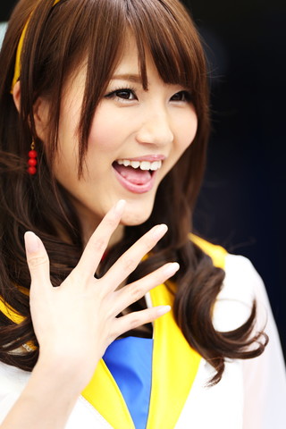 ピットウォーク: レースクイーン