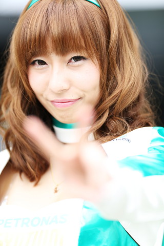 ピットウォーク: レースクイーン