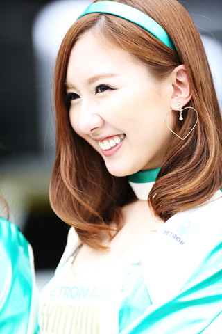 ピットウォーク: レースクイーン