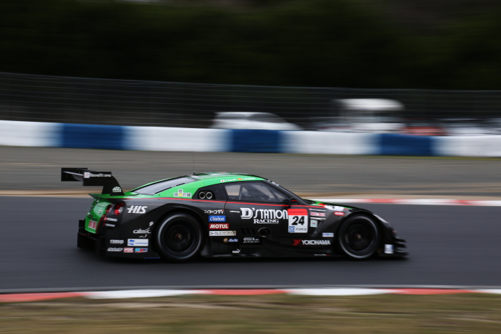 GT500クラスノックアウト予選Q1: ルーカス・オルドネス（D'station ADVAN GT-R）