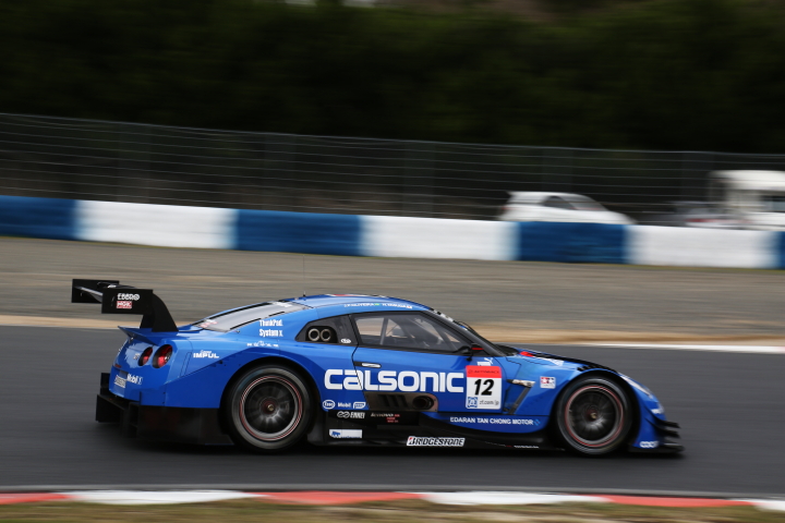 GT500クラスノックアウト予選Q1: 安田裕信（カルソニックIMPUL GT-R）