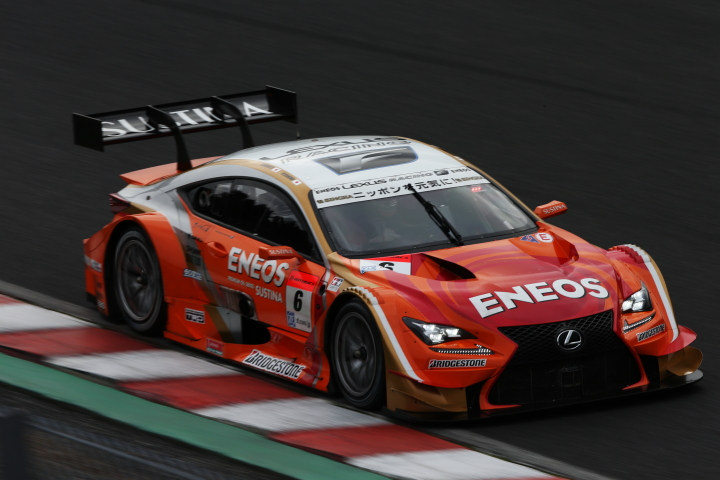 GT500クラスノックアウト予選Q2: 大嶋和也（ENEOS SUSTINA RC F）