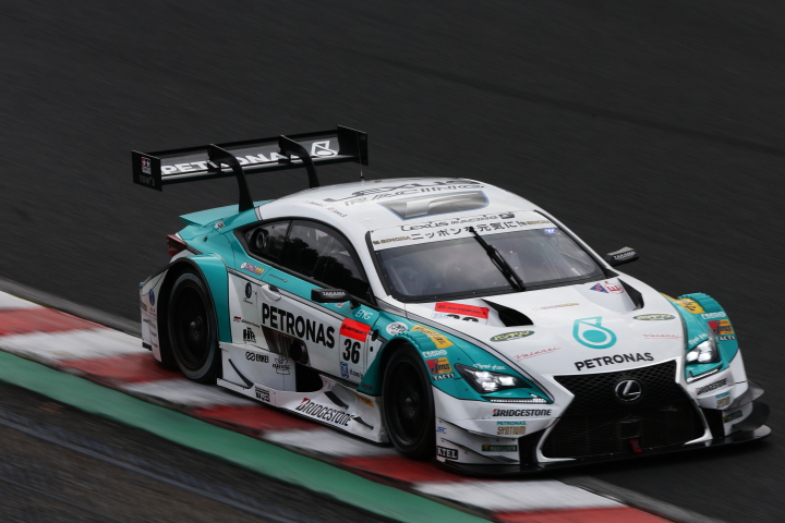 GT500クラスノックアウト予選Q2: ジェームス・ロシター（PETRONAS TOM'S RC F）