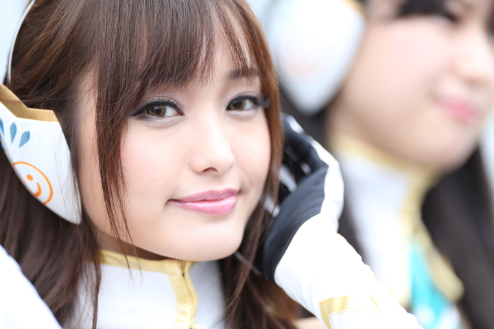 ピットウォーク: レースクイーン