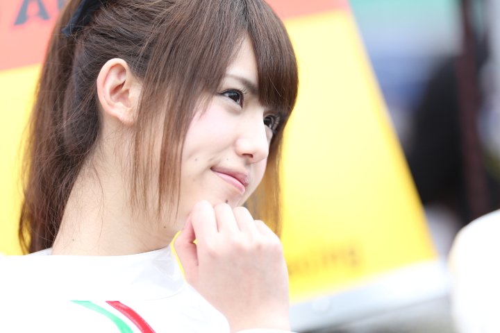 ピットウォーク: レースクイーン