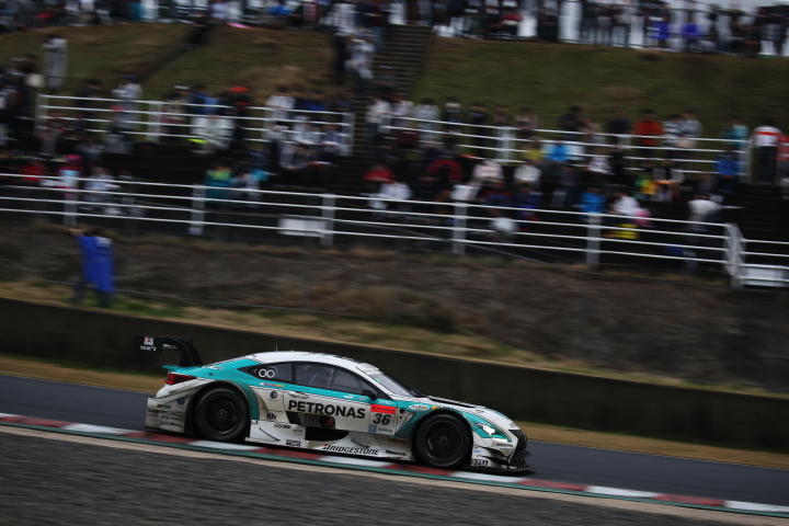 GT500クラス・PETRONAS TOM'S RC Fの伊藤大輔／ジェームス・ロシター組