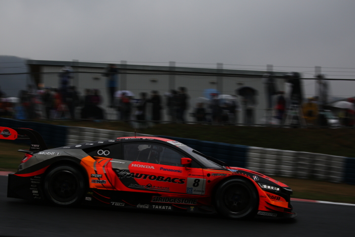 GT500クラス・ARTA NSX CONCEPT-GTの松浦孝亮／野尻智紀組