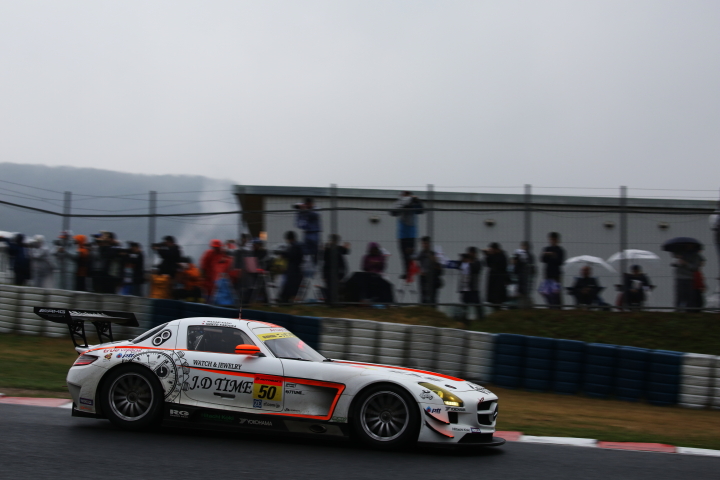 GT300クラス・SKT EXE SLSの加納政樹／安岡秀徒組