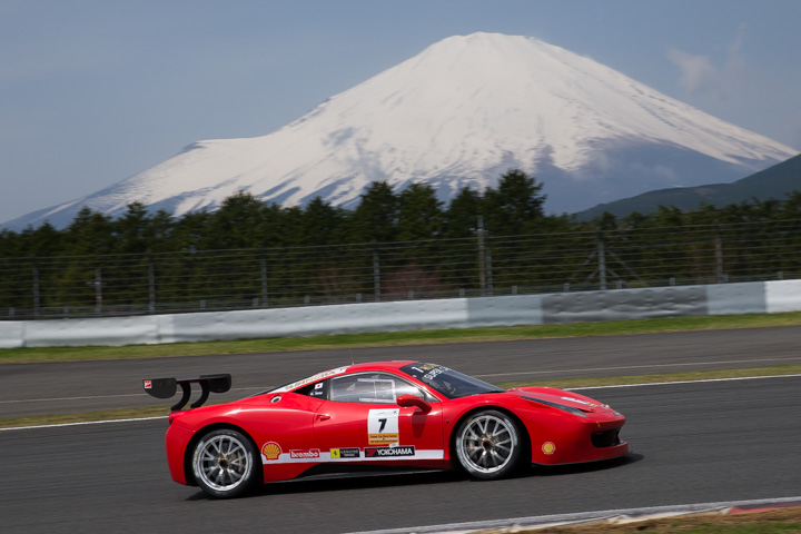 Category Ⅱクラス・ASAI MOTORSPORT 458のケン・セト／浅井亮博組