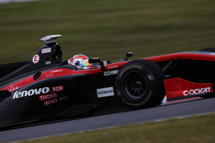 フリー走行2回目: アンドレア・カルダレッリ（LENOVO TEAM IMPUL SF14）