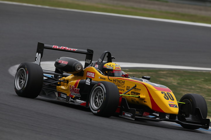 Nクラス予選3位はドラゴン（B-MAX RACING F308）