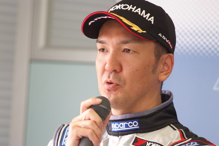 決勝記者会見: Nクラス決勝3位の三浦勝（アルボルアルデアCMS 306）