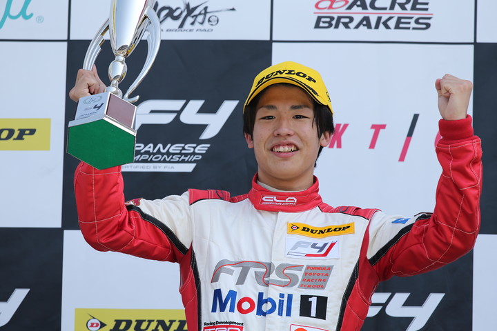 優勝は坪井翔（FTRSスカラシップF4）