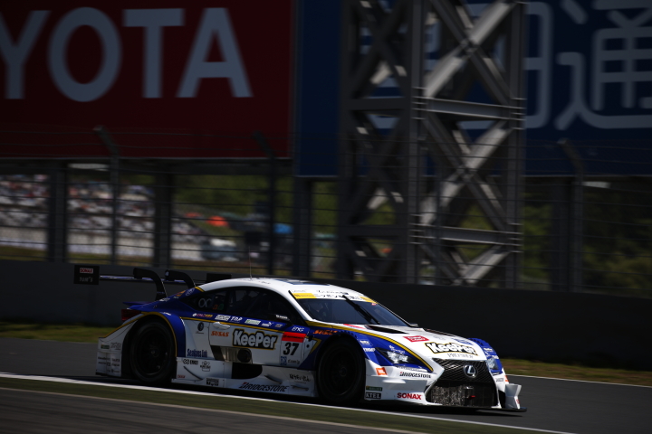 公式練習: アンドレア・カルダレッリ／平川亮組（GT500クラス・KeePer TOM'S RC F）