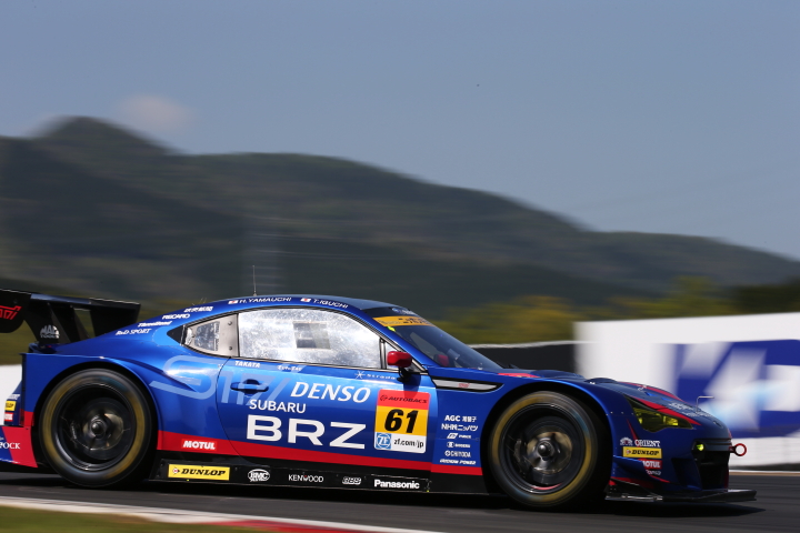 GT300クラスノックアウト予選Q1:山内英輝（SUBARU BRZ R&D SPORT）