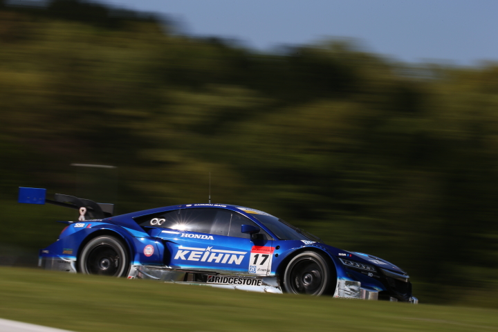 GT500クラスノックアウト予選Q1: 塚越広大（KEIHIN NSX CONCEPT-GT）