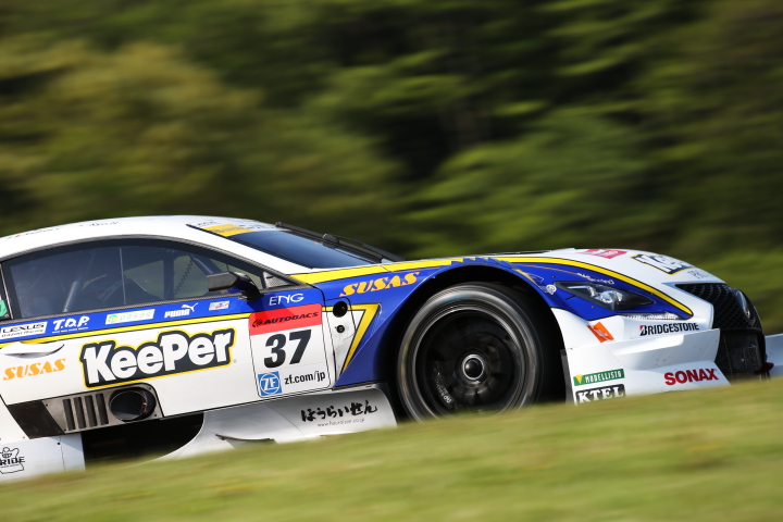 GT500クラスノックアウト予選Q1: アンドレア・カルダレッリ（KeePer TOM'S RC F）