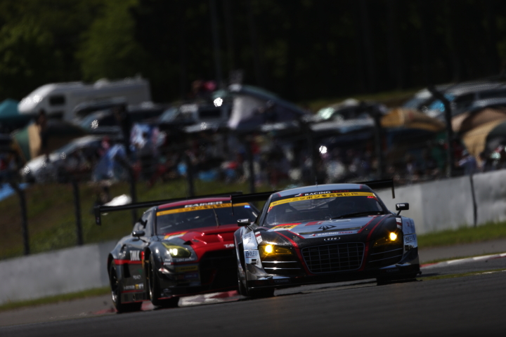 フリー走行: クリスチャン・マメロウ／細川慎弥／黒田吉隆組（GT300クラス・Racing Tech Audi R8）