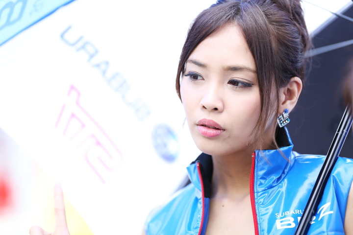 ピットウォーク: レースクイーン