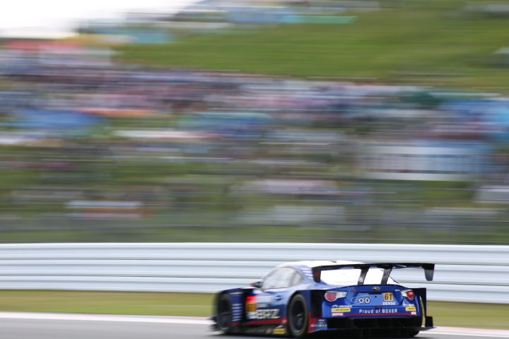 決勝レース: 井口卓人／山内英輝組（GT300クラス・SUBARU BRZ R&D SPORT）